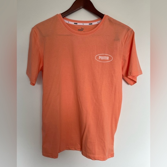 Puma salmon Short Sleeve Tee Casual size XS - Picture 2 of 5